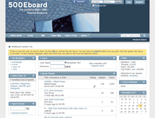 Tablet Screenshot of 500eboard.com